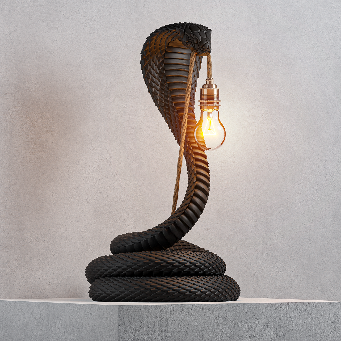 Lampada Cobra Nero