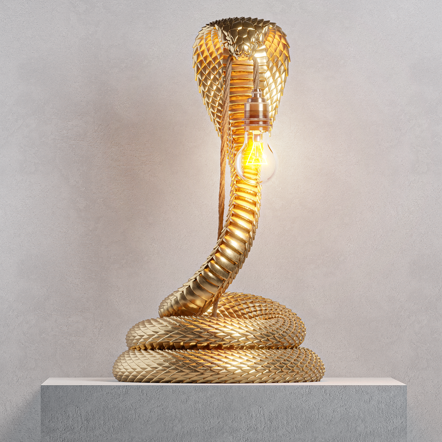 Lampada Cobra Oro