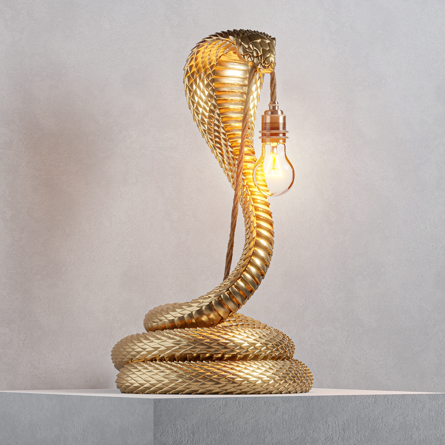 Lampada Cobra Oro