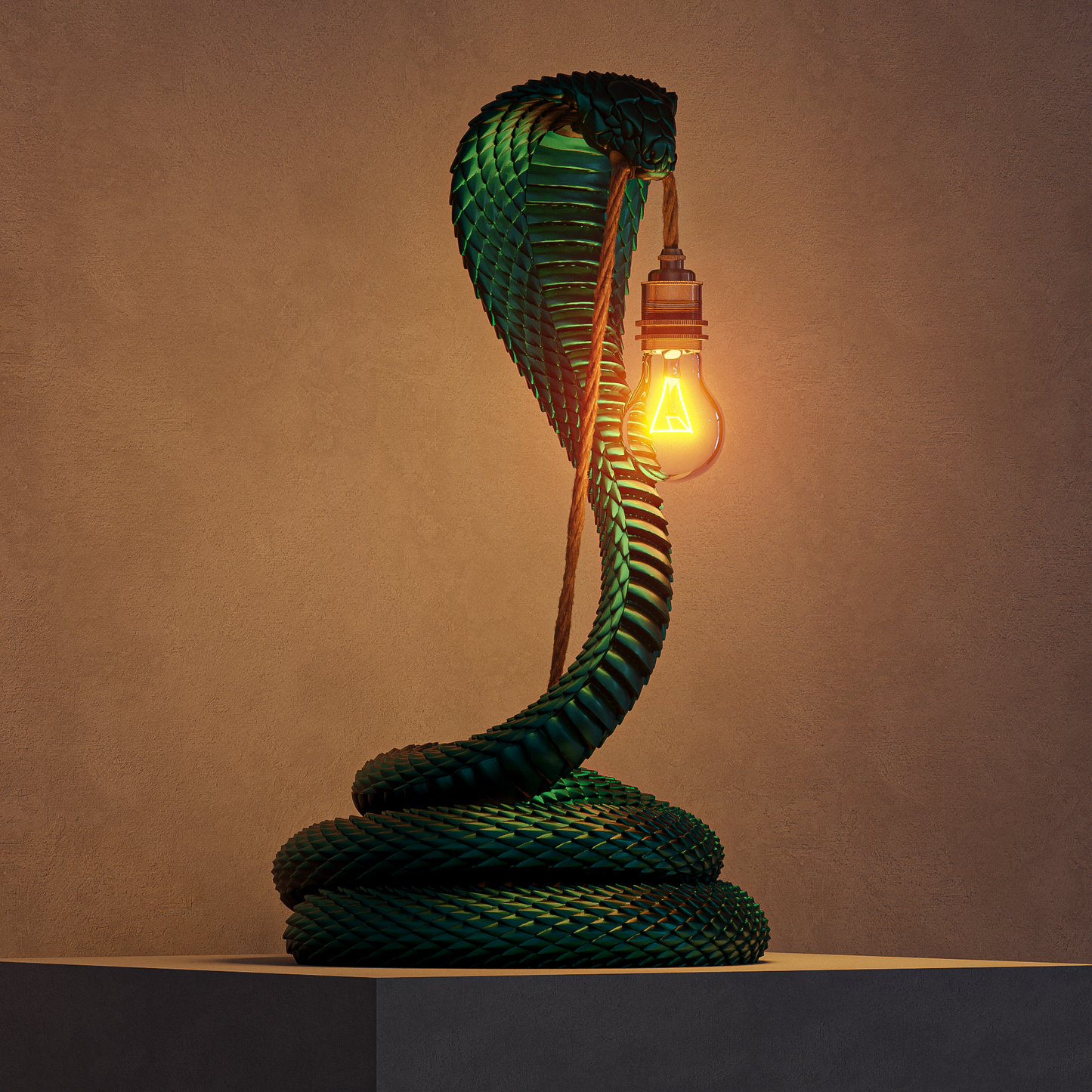Lampada Cobra Petrolio