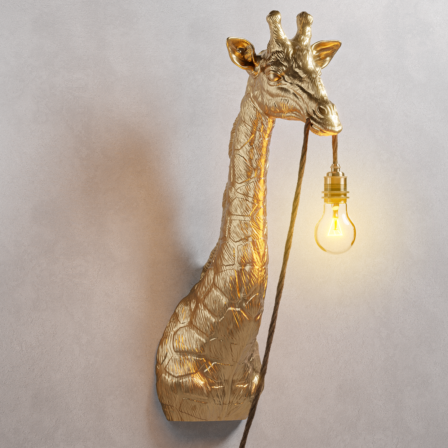 Lampada Giraffa Oro