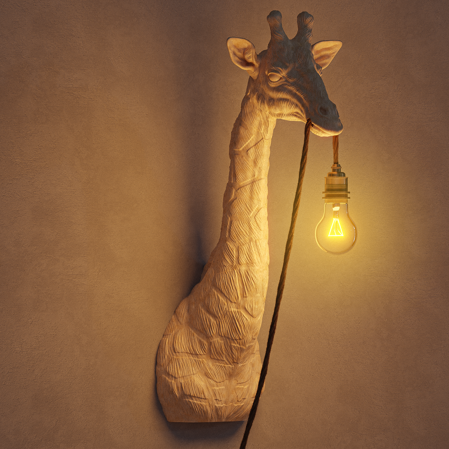 Lampada Giraffa Travertino