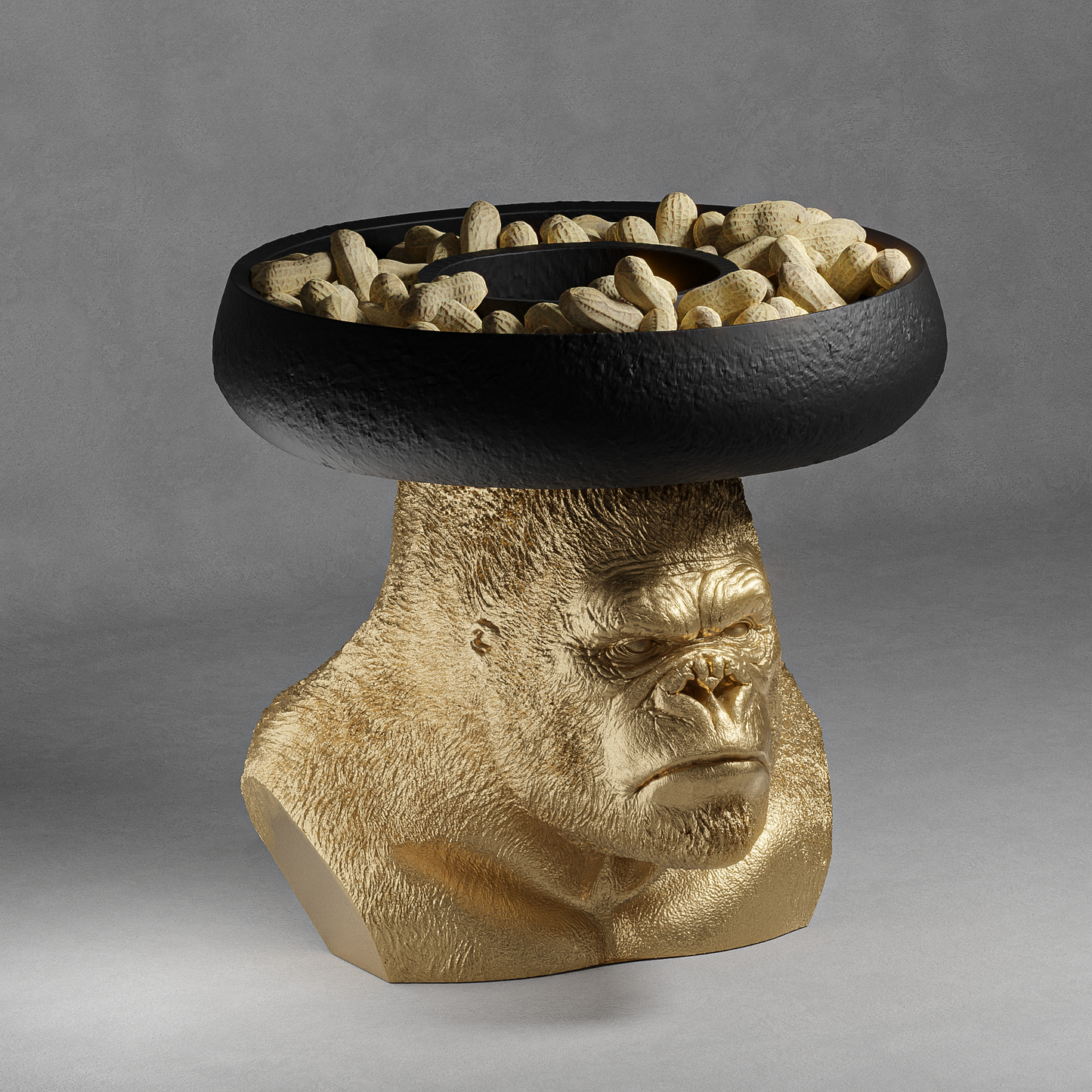 Porta-Snack Gorilla Oro