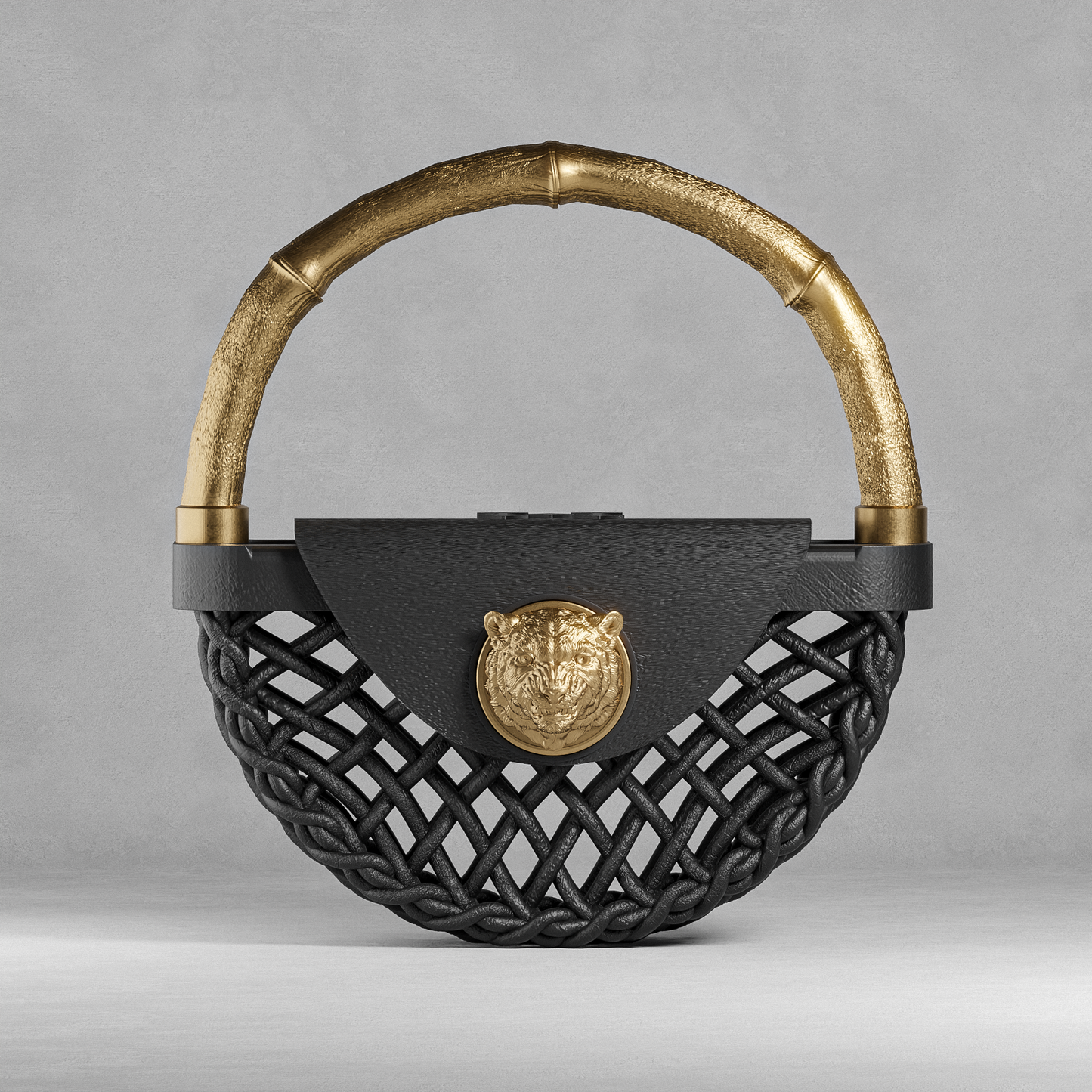 Borsa "JUNGLE" Nero/Oro