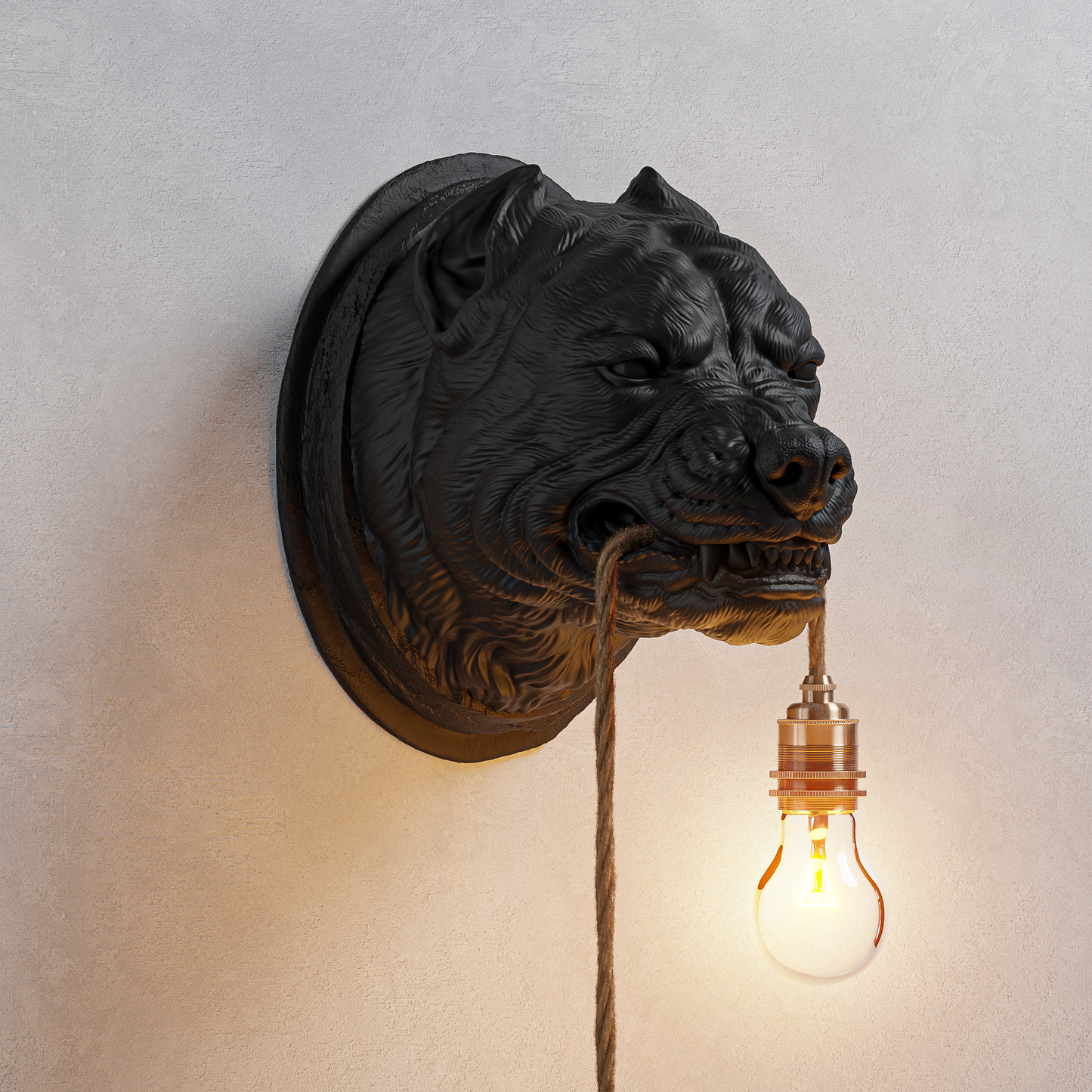 Lampada Pitbull Nero
