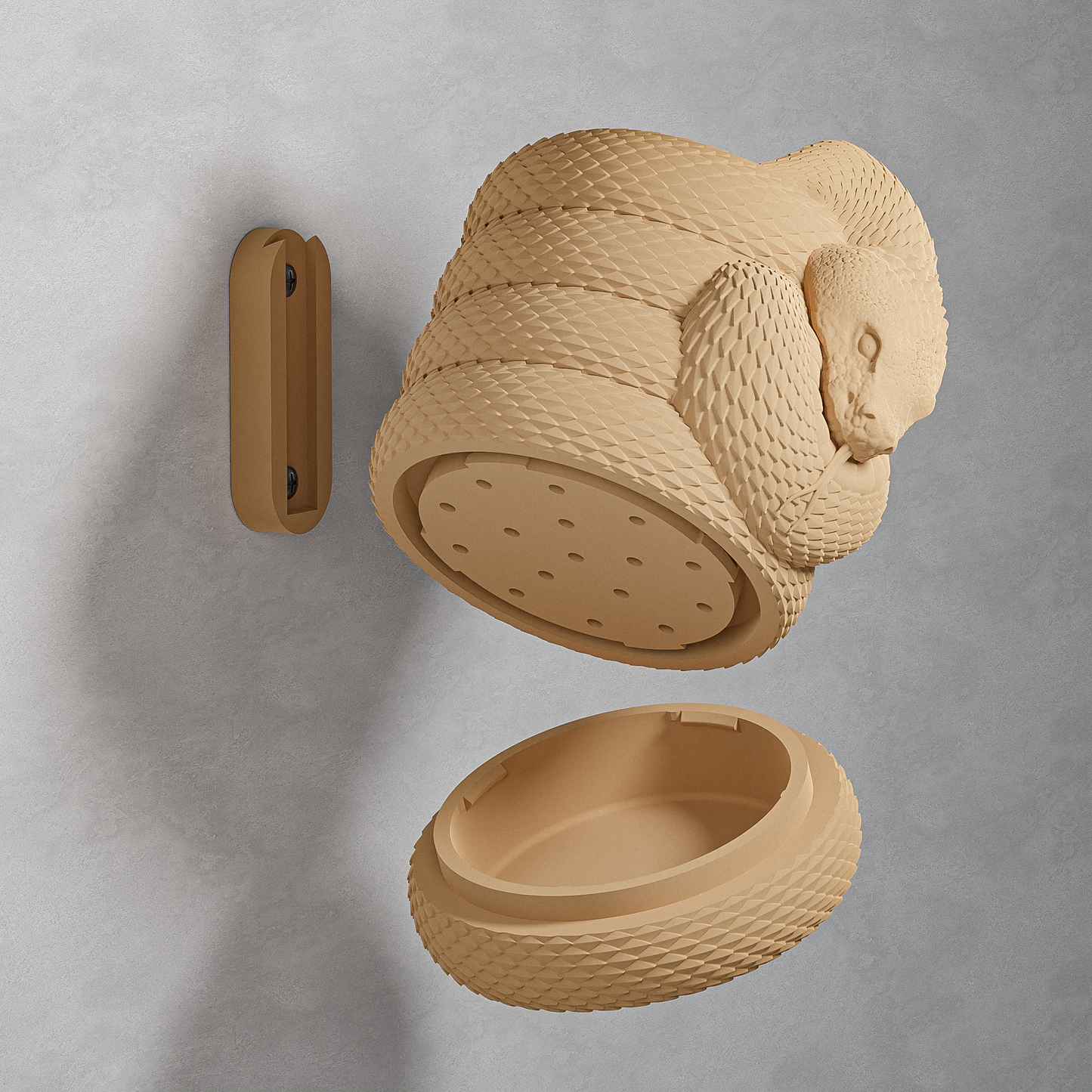 Vaso Vipera Rovere 30% Fibre di legno