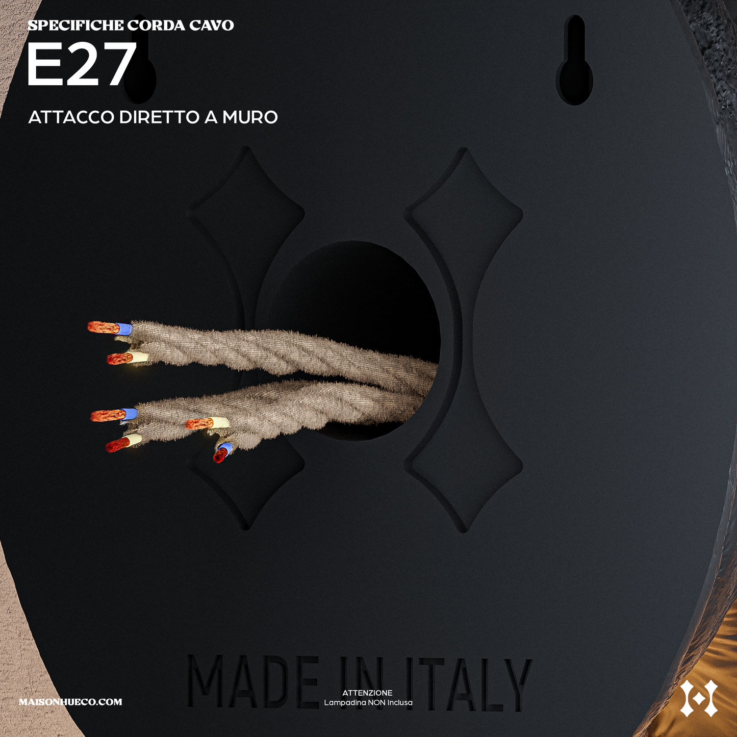 Lampada Orsetto Oro LINEA TRIPLE