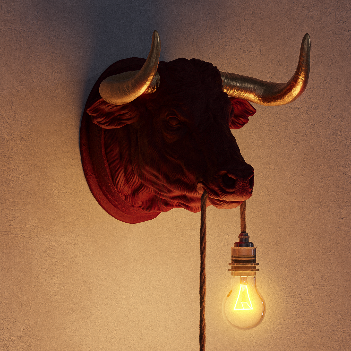 Lampada Toro Sangue