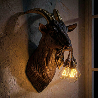 Black Giraffe Lamp