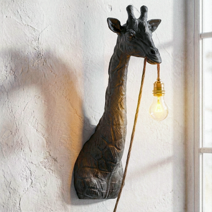 Black Giraffe Lamp