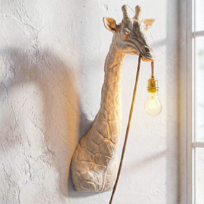 Giraffe Lamp Oak 30% Wood Fibers