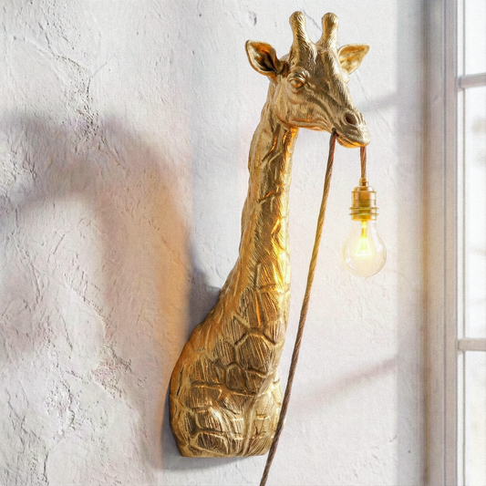 Lampada Giraffa Oro