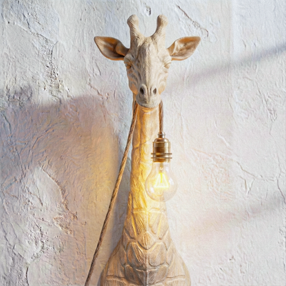 Giraffe Lamp Oak 30% Wood Fibers