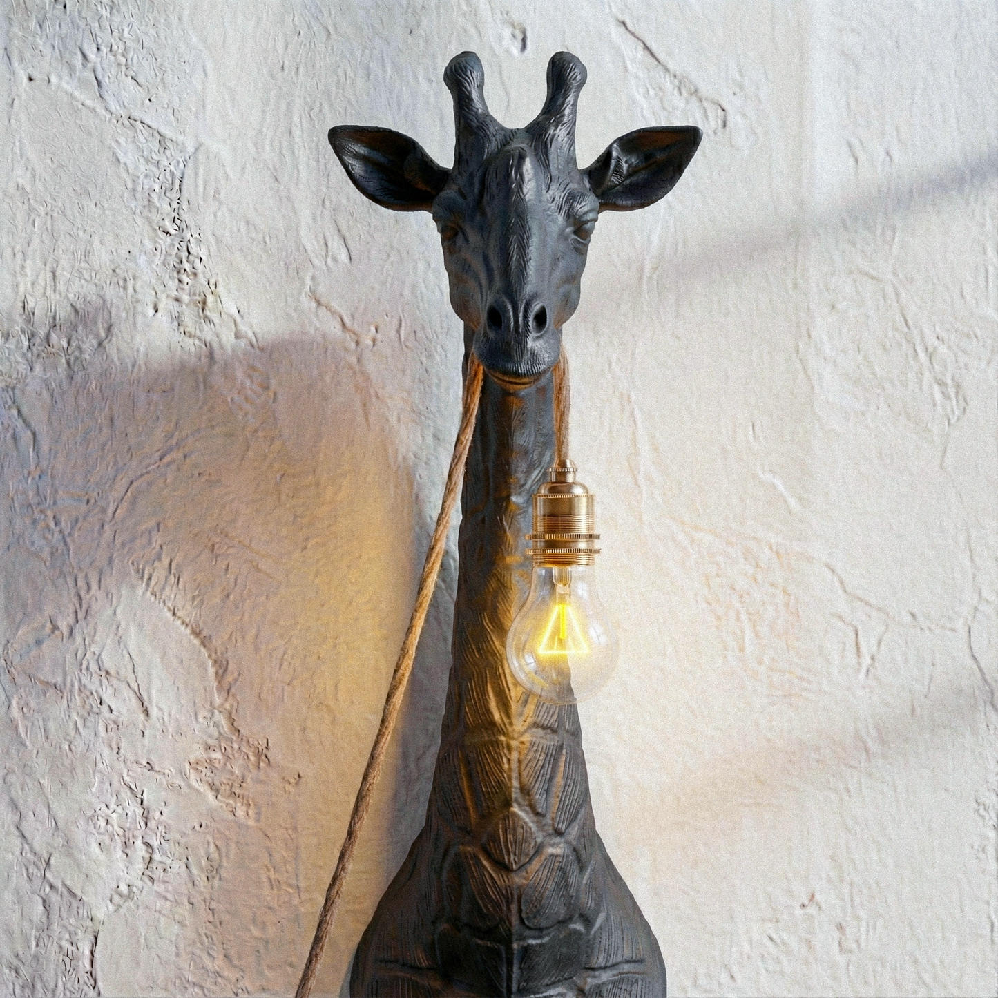 Black Giraffe Lamp