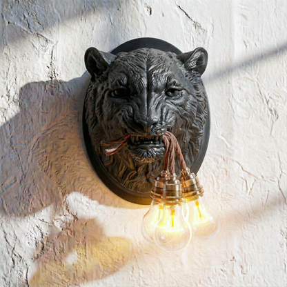 Lampada Leopardo Nero LINEA TRIPLE