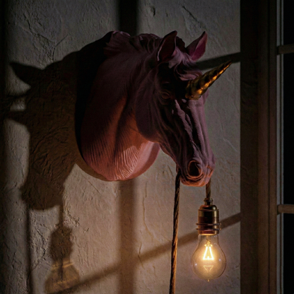 Candy Unicorn Lamp/Gold