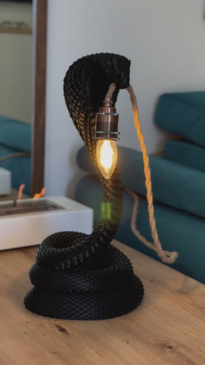 Black Cobra Lamp